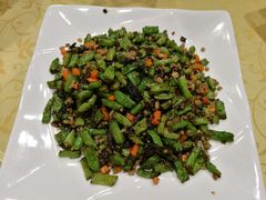 榄角肉碎炒四季豆-海宝酒家(中山四路店)
