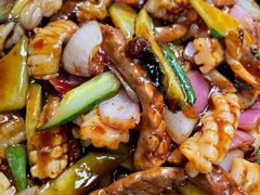 鱿鱼爆腰花铁板-卢庄(江汉路店)