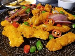 脆皮蕨粑炒腊肉-泉味道贵州厨房(三里河店)