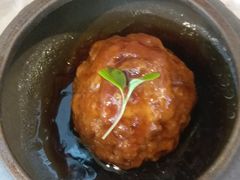 鲜虾脆藕狮子头。-106餐厅(山水文园店)