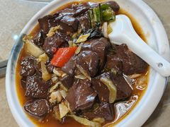 酸菜焖鹅血-鹅公村食府(罗阳分店)