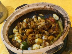生啫牛蛙-天宝食坊·啫啫煲大排档(西华路店)