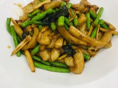 茄子紫苏杏鲍菇-潮喜竹溪荔湖酒家(荔枝湾店)