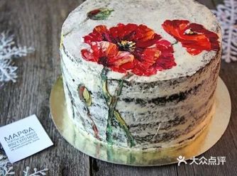 用刮刀花画蛋糕，太好看了！！