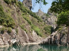 景点-楠溪江石桅岩