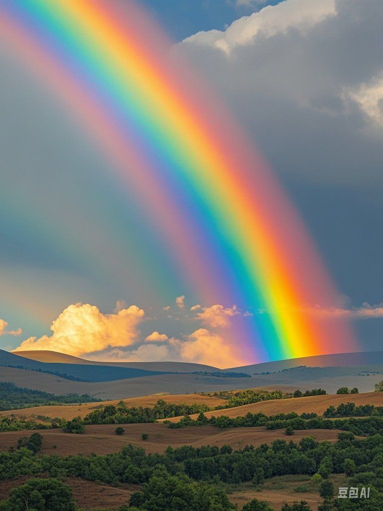天空的彩虹秘密