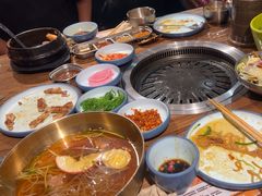 -明洞阿姨·韩式酱蟹烤肉·创意料理(三元桥店)