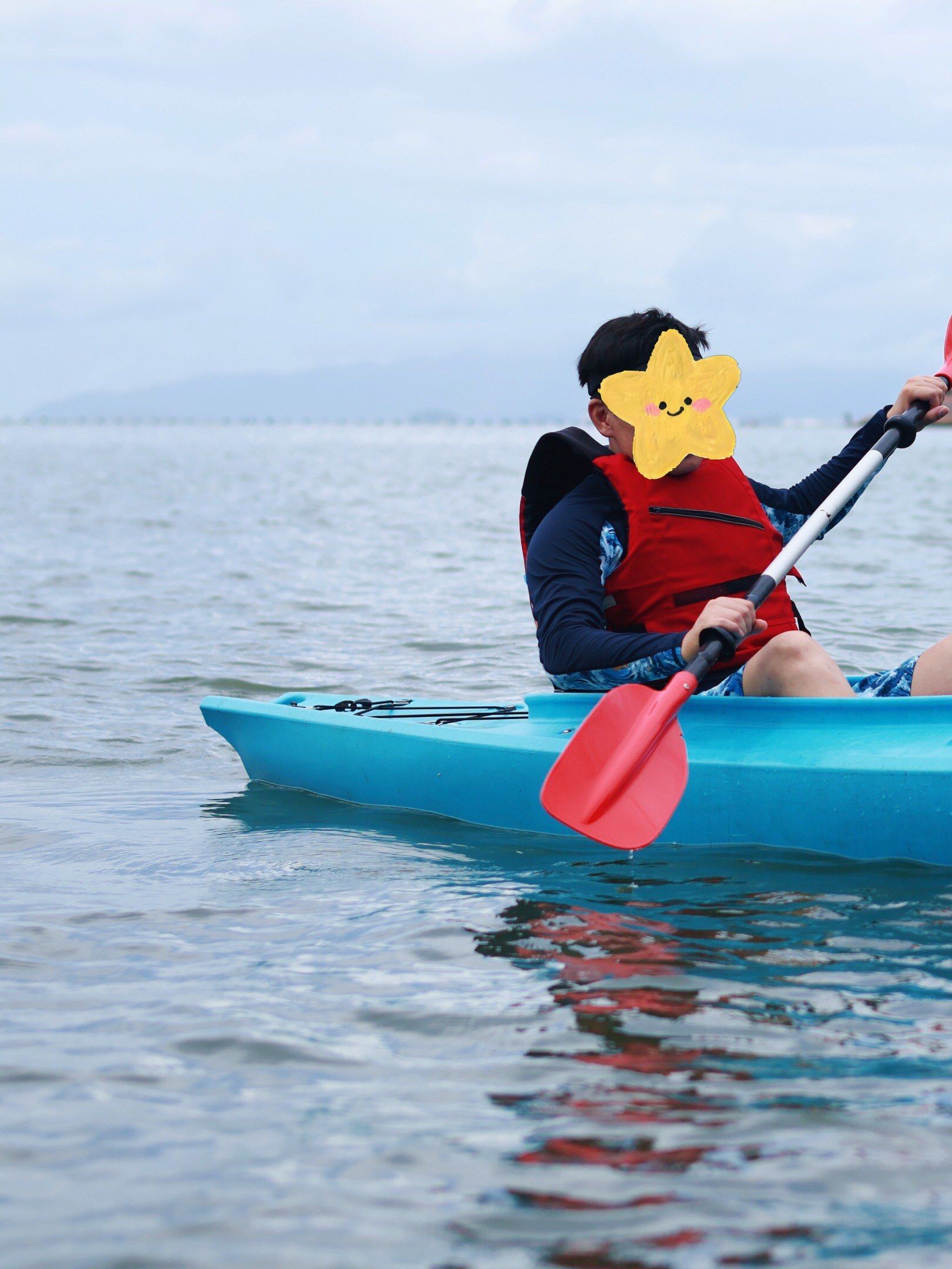 坐着划船一点都不累!