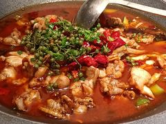 青花椒烩牛蛙-院里寻菜·精致庭院菜(观沙岭店)