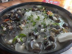 蒸沙蚬-大赤坎肥仔强烧味海鲜餐厅(大赤坎店)
