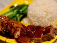 叉烧烧鸭双拼饭-仁信双皮奶(庙前直街店)