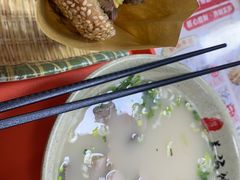 烧饼夹牛肉-豫石记羊汤(北苑店)