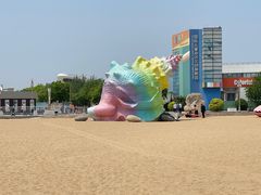 -天津东疆湾沙滩景区