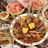 地道成都串串🍢人均50r街头撸串