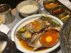 -草家酱蟹炭火烤肉店(珲春南路一店)