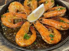 铁板爆香柠檬虾-小川洋风料理(街道口店)