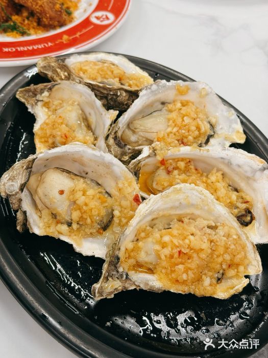 渔文乐·海鲜大排档(千灯湖店)炭烧生蚝图片