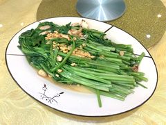 豆酱炒潮汕通菜-宏佳丰味蟹馆(洛溪店)