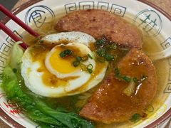 午餐肉鸡蛋面-喜莲咖啡
