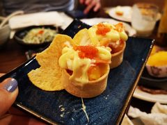 香酥蟹柳芒果挞-大渔铁板烧(东城店)