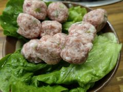 肉圆子-笔记安顺夺夺粉火锅
