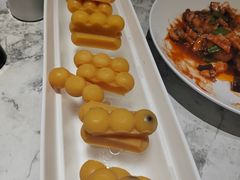 豌豆黄-悦海·家宴·冰花皮皮虾大锅贴(宝龙店)