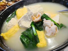 上汤炖蛋饺柴锅豆腐-到家尝北京菜(西坝河店)