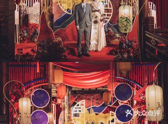 上海婚礼｜超绝红蓝色系古典中式婚礼