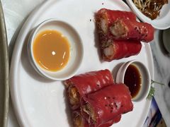 红米脆皮鲜虾肠-蝴蝶里·粤菜·点心(滨江龙湖店)