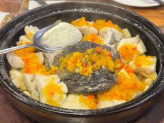 花生油黄椒焗黄椒老虎斑-临家闽南菜(宝洲路店)