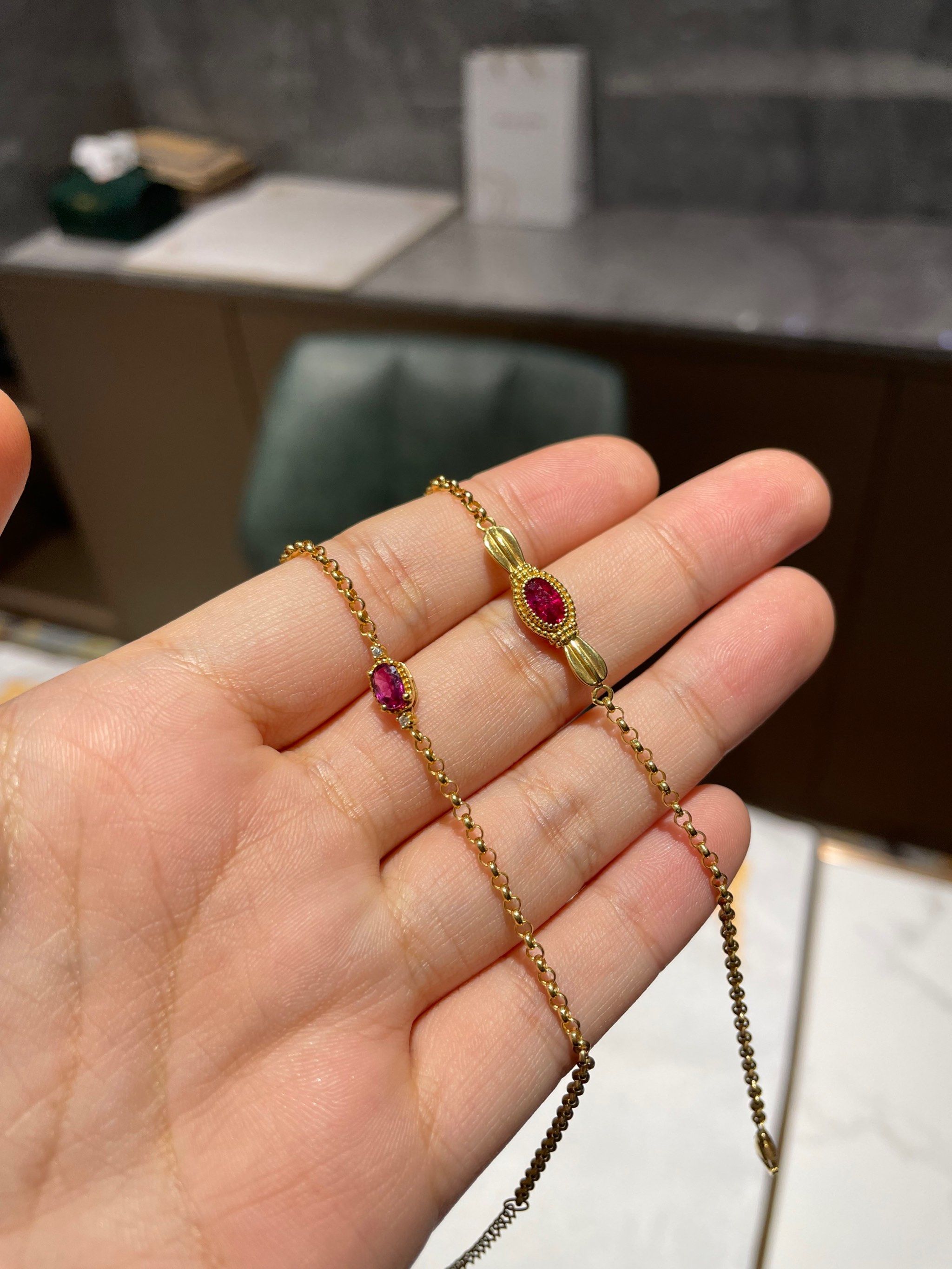 红宝石手链
