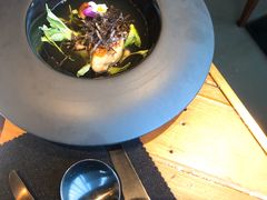 香煎鹅肝配新鲜生蚝-AZUL by FUEL蓝色·法式酒馆(琶醍店)