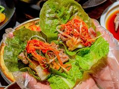 -草家酱蟹炭火烤肉店(珲春南路一店)
