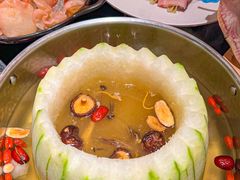-得意咚瓜·顺德鱼生·冬瓜盅火锅