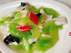 滑炒玉兰片-怡园饭店-餐厅(四望亭店)