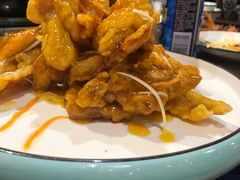 -东来菜馆•手抓海鲜家常菜•海鲜锅贴(鸽子窝店)