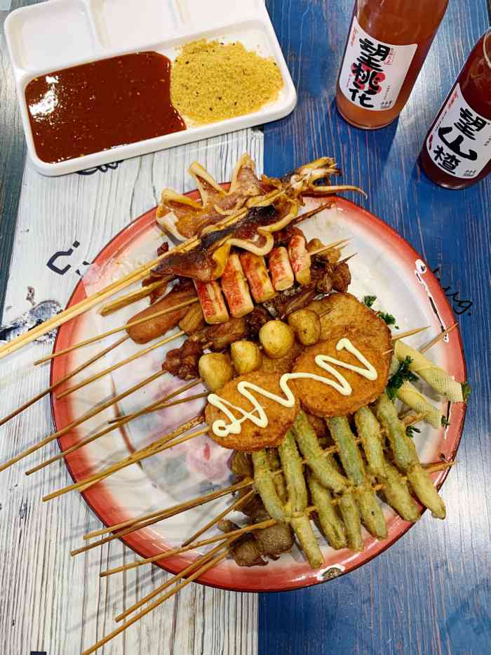 上上签秘制炸串电烤串(中央大街店)-"太好吃啦,一如既往的喜欢00