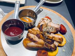 碳烤猪颈肉-小大董·烤鸭(观景餐厅·南京西路店)