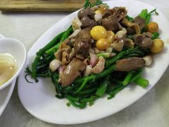 菜心炒鸡杂-醉贤居