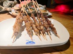 -路边摊小炉子烧烤