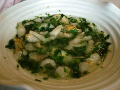 荠菜三鲜蹄筋-品悦酒店(三林古镇店)