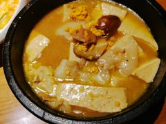 石锅海胆炖豆腐-原食日记(三里屯店)