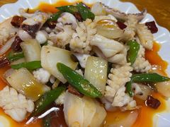 尖椒鱿鱼-温州一家人美食(西木头市店)