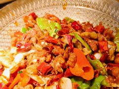 干锅肥肠鸡-巴蜀人家·现炒川菜(黉街店)