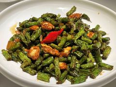 四季豆蛤肉-羲和雅苑•北京烤鸭(国贸商城店)
