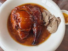 四分之一靠腿烧鹅-黄连大头华烧鹅店(大良店)