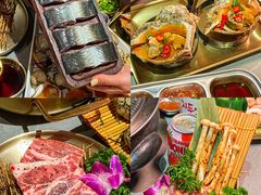 -围炉肉舍•炭烤活鳗•丹东海鲜烤肉(步行街店)