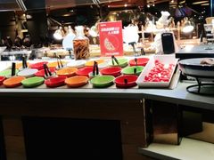 自助取餐区-比格比萨自助(西单明珠餐厅)