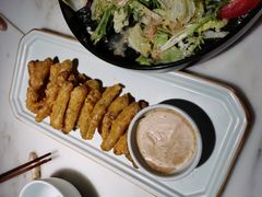 咸蛋黄四季豆-初蓉丨遇见新川菜(亲贤街荣耀店)