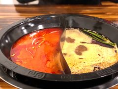 牛油鸳鸯番茄锅-吃皮火锅馆(苏宁店)